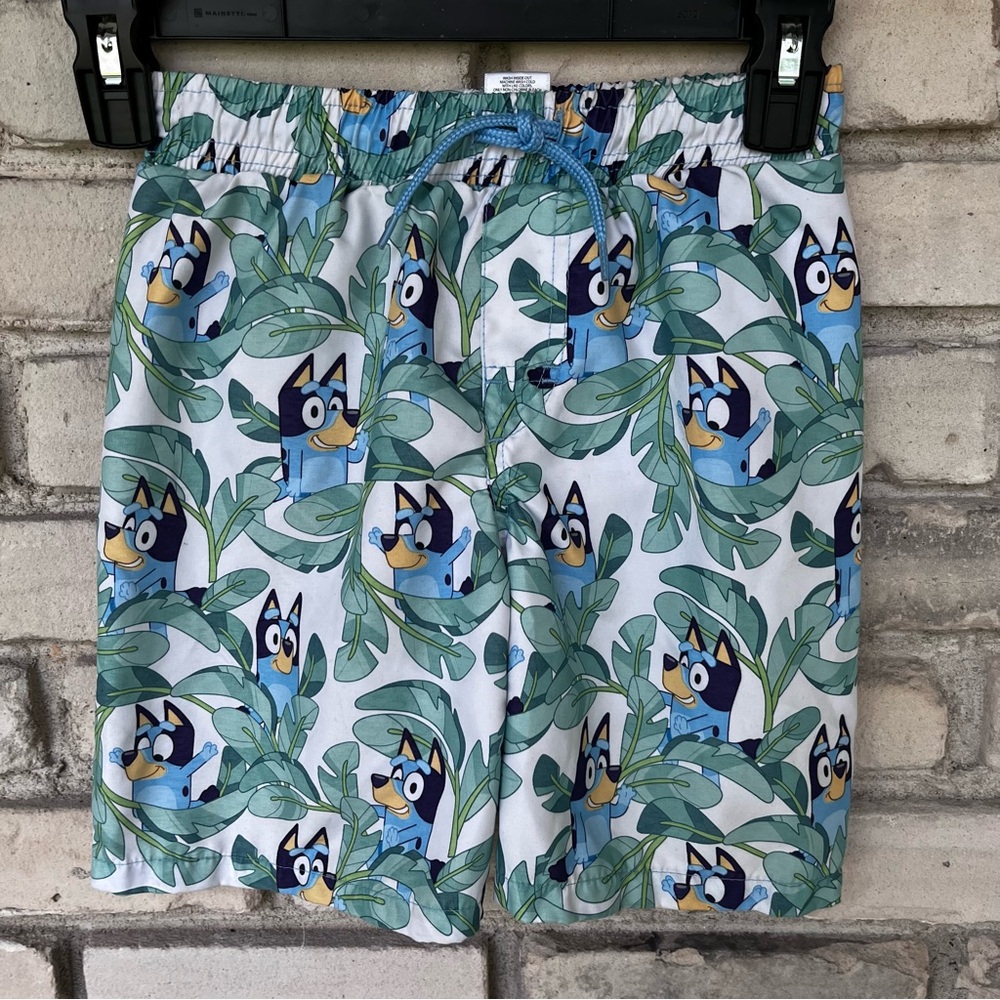 Bluey boys swim trunks